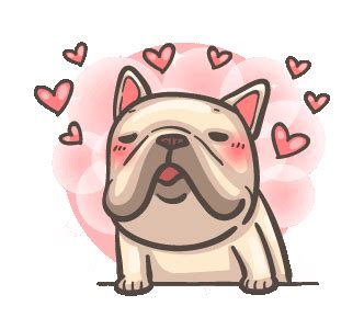 Scopri ricette, idee per la casa, consigli di stile e altre idee da provare. #buldog | Bulldog gif, French bulldog art, Free animated gifs
