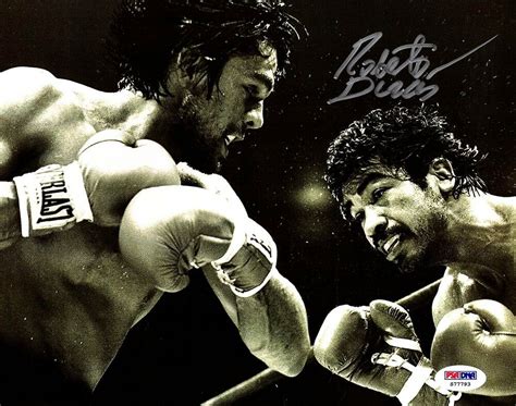 Roberto Duran Signed Autographed 8x10 Photo Hands Of Stone Psadna