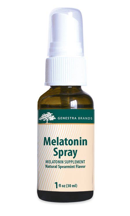 Increased levels of melatonin help. Melatonin Spray