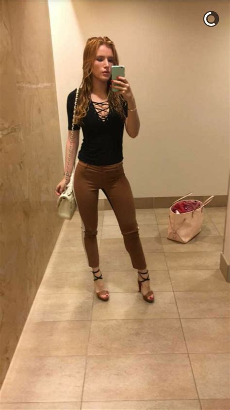 Bella Thorne Snapchat Mirror Selfies 222016 Celebmafia