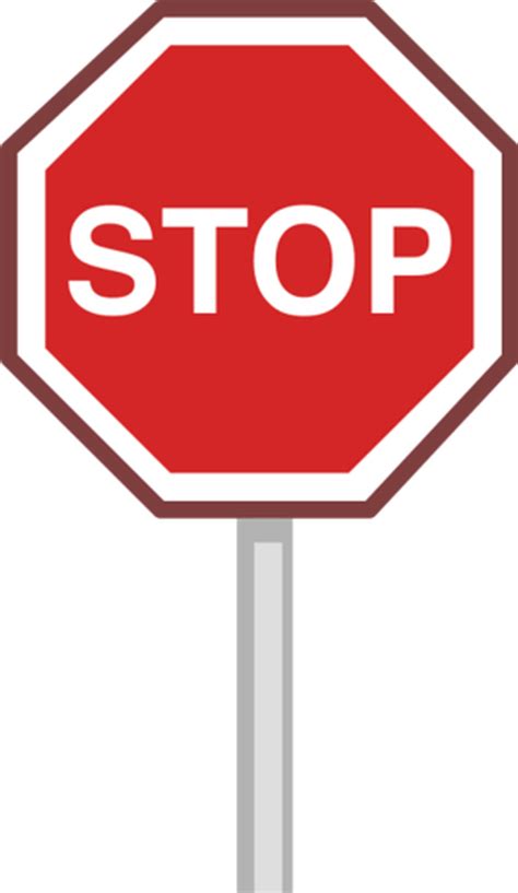 Red Stop Sign Transparent Png All