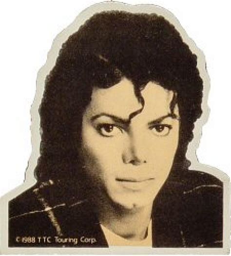 Michael Jackson Pin 1988 At Wolfgangs
