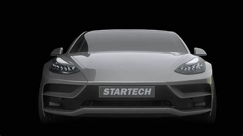 Startech Tesla Model 3 Sportlichere Optik Für Das E Auto Auto Motor