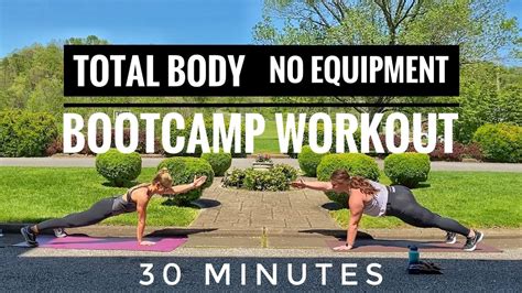 30 Minute Bodyweight Bootcamp With Brittney Total Body Tabata