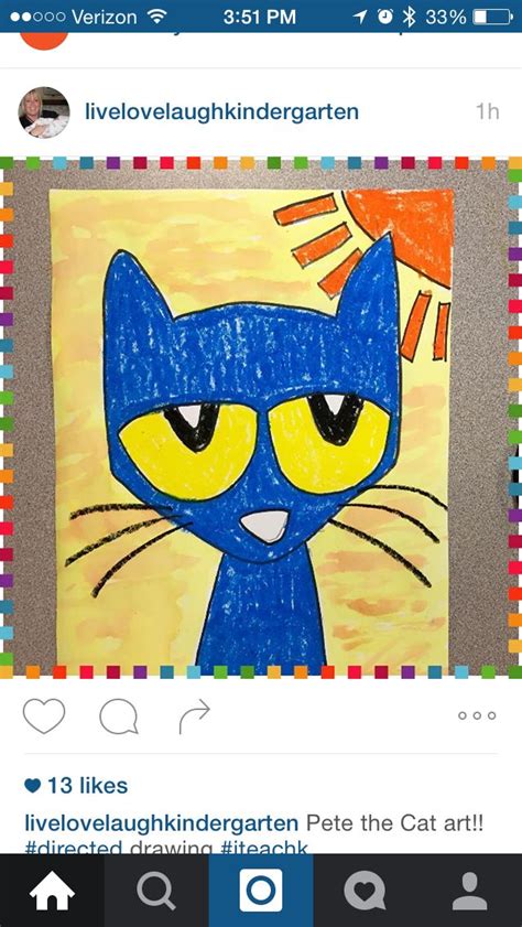 Collection by deepti sharma • last updated 2 weeks ago. Pete the cat directed drawing … | Pete the cat art