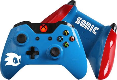 Sonic Inspired Custom Xbox One Controller Sonic Hedgehog