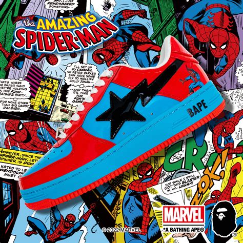 Marvel X Bape Sta December 2022 Collab Release Info How To Buy A Pair