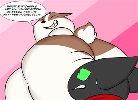 Rule 34 Anthro Ass Badger Badgerclops Big Butt Black Body Black Fur Cartoon Network Domestic