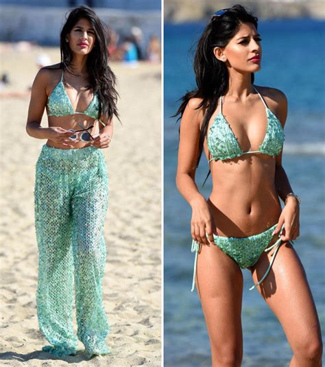 Jasmin Walia Flaunts Her Assets In Bikini As She Emerges From Sea Daily Star