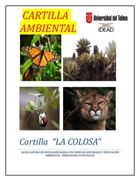 Cartilla Mediciones Ecologicas2222 By ANGELICA GARCIA Issuu