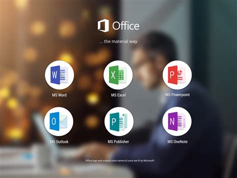 Ms Office Icons Redesign The Material Way Uplabs