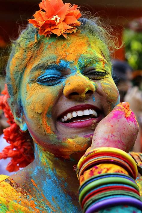 Colorful Fun At Holi Festival