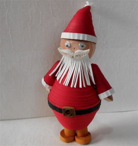 3d Quilling Christmas Santa Learn How To Make Cutest