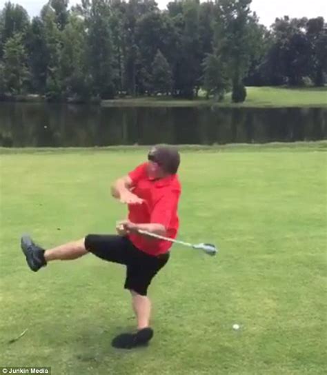 Video Of Drunk Golfer Attempting To Hit The Ball But Falls On His Butt