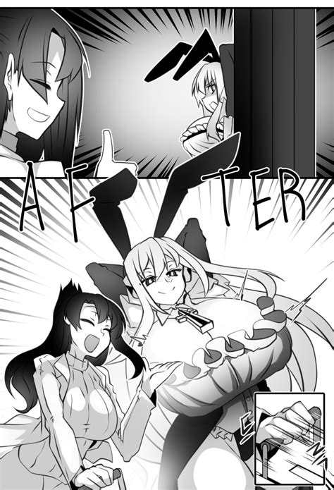 Rule 34 2girls Big Breasts Breast Expansion Breasts Bunny Ears Cleavage Comic Commission