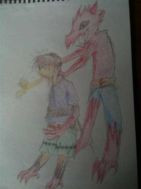 Anime Boy And Evil Demon By Whispering Forests On Deviantart