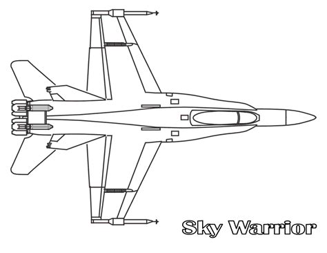 30 dessins de coloriage avion de chasse à imprimer sur LaGuerche.com