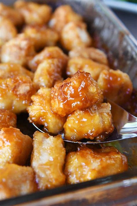 Tastes amazing and ready in less than 30 mins! Sweet and Sour Chicken {Baked} - Mel's Kitchen Cafe ...