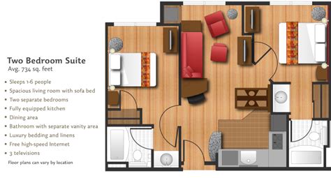 Staybridge Suites Two Bedroom Floor Plan | online information