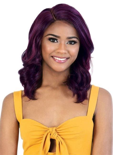 motown tress synthetic hd invisible lace front wig ldp estee spin part