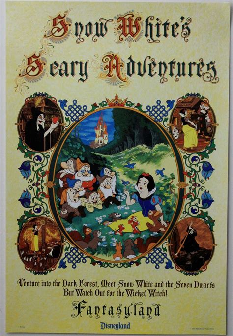 10 Stunning Vintage Disneyland and Disney World Posters The most common disney ride posters material is cork.