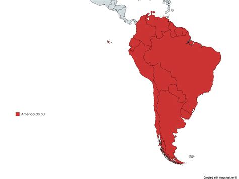 Mapa Da Am Rica Do Sul Mapas Individuais Dos Pa Ses