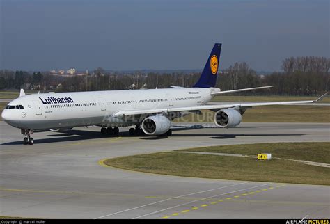 D Aihx Lufthansa Airbus A340 600 At Munich Photo Id 216744