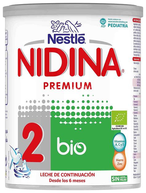 Nidina Nestl Premium Bio Leche De Continuaci N Desde Meses