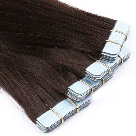 40 Pcs Extension Adhesive Naturel Cheveux Bande Adhésive Ruban Adhésif
