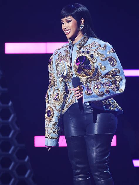 cardi b at amas 2021 see photos of all her hosting outfits hollywood life