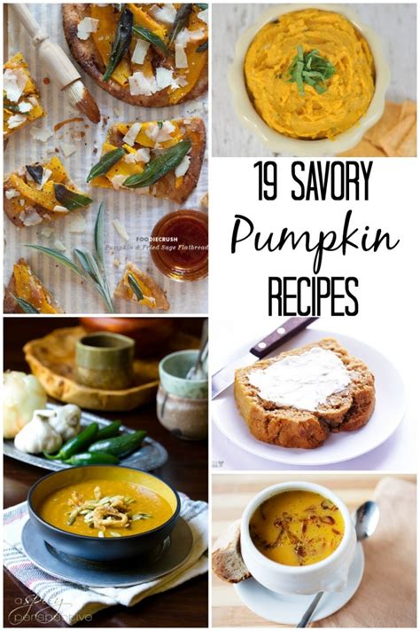 19 Savory Pumpkin Recipes To Try
