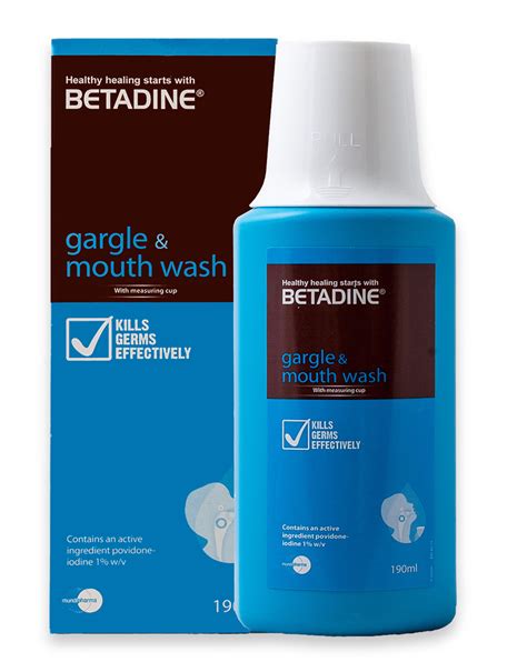 Keep out of the reach of children. BETADINE Gargle And Mouthwash