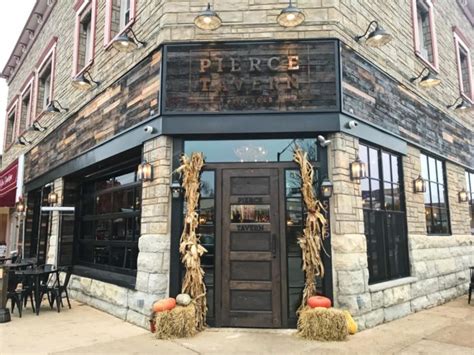 Stop by our downers grove restaurant, where we have a full menu with wine and beer selections. Pierce Tavern: Filled with delicious food and rich history ...