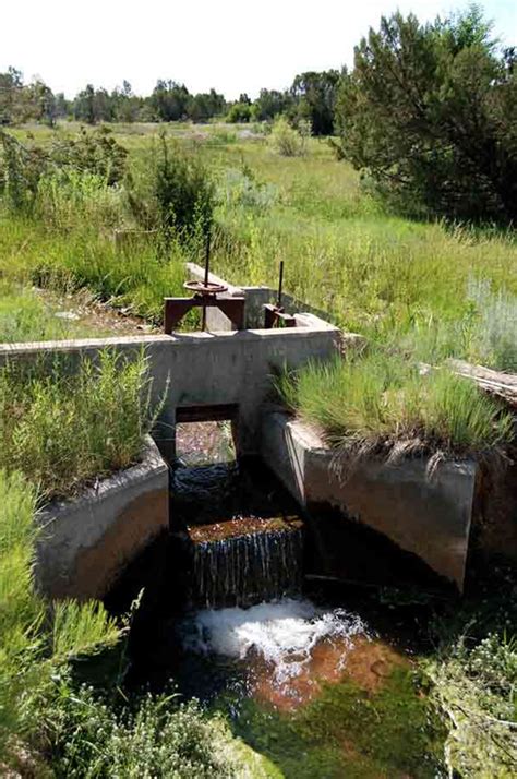 How The Middle Eastern Irrigation Ditch Called Acequia Changed The