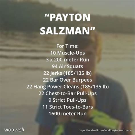 Payton Salzman Workout Functional Fitness Wod Wodwell Wod