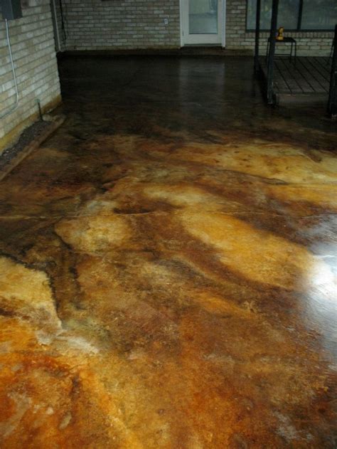 Acid washed or acid etched surfaces can leave some level of white staining or residue. 17 best Acid Stain Color Charts images on Pinterest ...