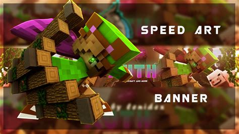 Minecraft Banner Speed Art Auth 38 Youtube