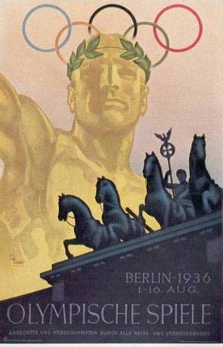 So fanden im westen englands zu beginn des 17. Propagandapostkarten Olympische Spiele 1936