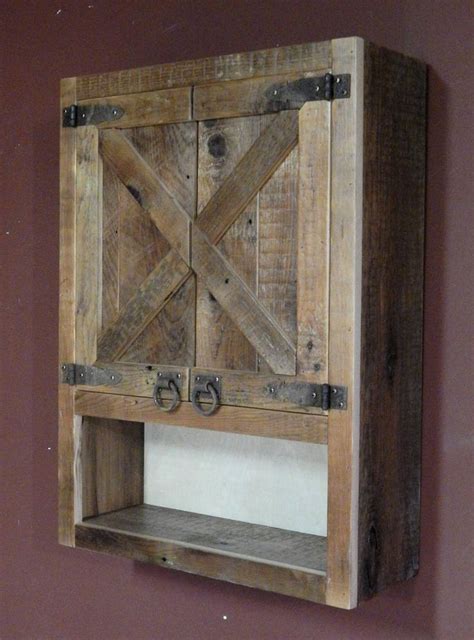 Shop for your new bath, toilet, basin and showers & accessories. Barnwood Toilet Cabinet Crossbuck Style in 2020 | Old barn ...