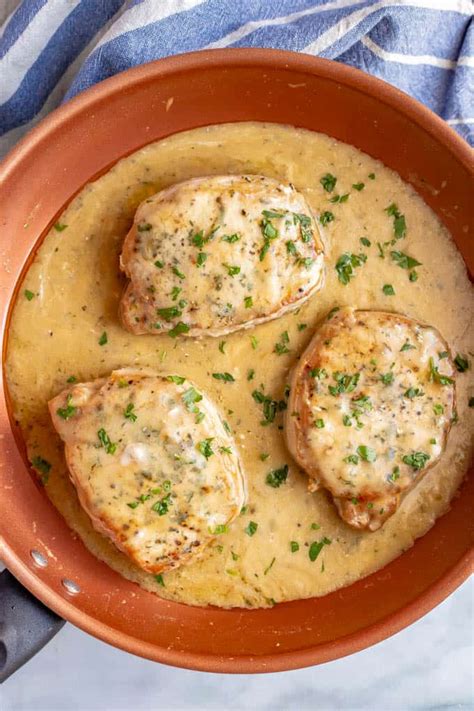 Smoked or salted meat should never be consumed by your cat as they contain high amounts of sodium, smoke flavorings, preservatives and nitrates. Easy skillet pork chops with gravy - Family Food on the Table
