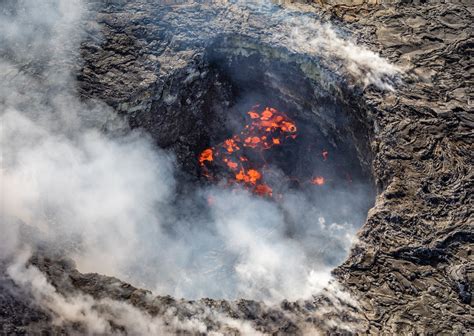 Man Jumps Safety Barrier And Falls Into Kilauea Volcano