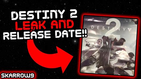 Destiny 2 Poster Leaked With Release Date Youtube
