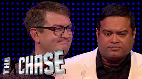 the chase james s solo £9 000 final chase with the sinnerman youtube