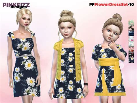 Beautiful Mum And Daughter Set For Your Gorgeous Sims Found In Tsr