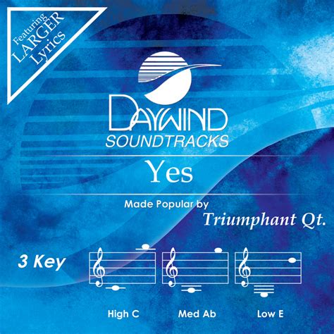 Yes Triumphant Quartet Christian Accompaniment Tracks