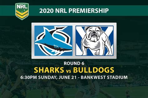 Please select cronulla sharks vs canterbury bulldogs other links or refresh (f5). Sharks vs Bulldogs betting predictions | NRL 2020 | Round 6