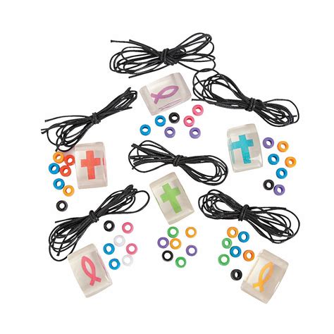 Faith Stone Bracelets Craft Kit Craft Kits 12 Pieces Ebay