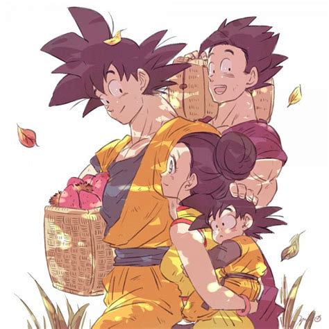 Goku Y Su Familia