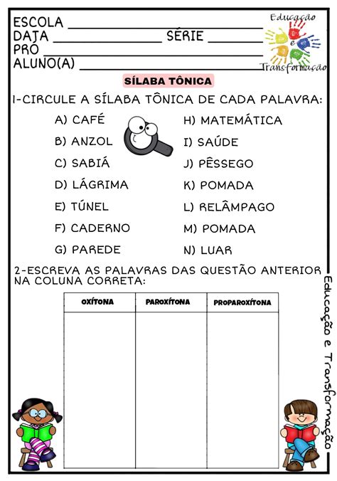 Blog Educa O E Transforma O L Ngua Portuguesa S Laba T Nica