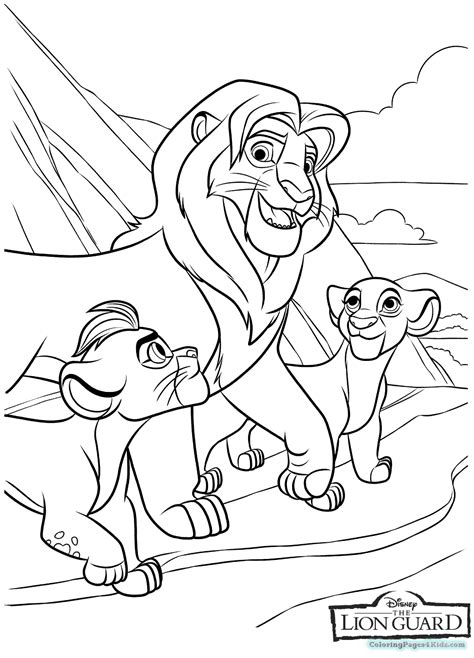 Kion Coloring Pages at GetDrawings | Free download